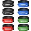 RoxNvm Catarifrangenti Bande, 8 Clip Pantalone, Elastici per Bicicletta, Fascia Catarifrangente, Bracciale Riflettente per Giro Notturno