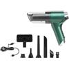 Genius Invictus One Quick Aspirapolvere portatile a batteria 13 pezzi senza fili 3 in 1, mini aspirapolvere senza sacchetto con funzione multifunzione per auto, cucina, tastiera peli di animali, pompa