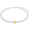 amor Bracciale in Argento Sterling 925 per Donna, con Zirconia Sintetica, 17+4 cm, Oro, Viene Confezionato in Scatola Regalo, 2039100