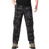 Kobilee Pantaloni Cargo Uomo Invernali Baggy Cotone Pantaloni Tattici Cargo Pants Militari Lunghi con Tasche Pantaloni da Lavoro Elasticizzati Taglie Forti Pantaloni Cargo Larghi Leggeri Pantaloni Casual