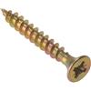 Forgefix Bargainscrews - Confezione da 200 viti multiuso, ideali per essere impiegate su pannelli truciolari, MDF, PVC e legno 3.5 x 35mm
