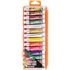 AERO Tempera Tube 7,5ml varietà., 14 colori, Metallic Neon Mix, Limited Edition, colori brillanti e intensi, altamente pigmentati, verniciabili ad acqua