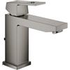 Grohe Eurocube rubinetto lavabo M-Size, 23445AL0, M-Size Eurocube hard graphite spazzolato [Rubinetteria Bagno > Rubinetteria Lavabo]