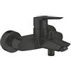 Grohe Start rubinetto vasca esterno, miscelatore monocomando, 242062432, Start nero opaco [Rubinetteria Bagno > Rubinetteria Vasca]
