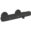 Grohe Precision Trend rubinetto doccia esterno con termostatico, 1022172432, Precision Trend; Grohtherm nero opaco [Rubinetteria Bagno > Rubinetteria Doccia]