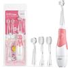 SEAGO SG513 ROSA Spazzolino sonico per bambini, rosa, 1xAA 1,5V (non incluso), 4 testine