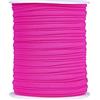 PandaHall - Corda elastica piatta da 20 metri e sottile, 5 mm, in morbido nylon, con cuciture elastiche, per cucito, artigianato, creazione di gioielli, accessori (viola medio rosso)