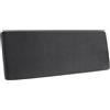 SYLC Copriseduta Divano Antiscivolo, Elasticizzato Copricuscino in Jacquard, copridivano per Carovana Protezione Fodera per Cuscino (Dark grey,XL Backrest)