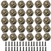Lepidi 30 Pezzi Gioielli Scatole Chiusura Hasp,chiavistello per scatola vintage,Serratura Decorativo Hasps, Antico Box Legno Decorative Hasp, Ferro Scatola Chiusura Serratura con Viti per Portagioie Legno