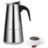 SANON Caffettiera Induzione, 6 Tazze/300 Ml In Acciaio Inox Moka Induzione, Caffettiera Per Induzione Caffettiera Italiana