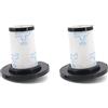 DingGreat 2Pcs Filtri di Ricambio per Rowenta X-FORCE FLEX 11.60 RH98XX e Rowenta X-FORCE FLEX 14.60 RH99XX Aspirapolvere Senza Fili, Alternativa a ZR009007