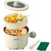 Tuzsocr Piccola pentola elettrica a caldo pentola,Ramen Cooker per cottura,Studio/Hotel (stile 4) Studio/Hotel