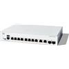Cisco Switch Cisco Catalyst 1300 C1300-8T-E-2G Gestito L2 8 porte 10/100/1000 2x Combo SFP Grigio [C1300-8T-E-2G]