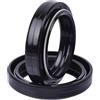 Terisass Kit paraolio e paraolio ammortizzatore forcella anteriore moto moto 41mm x 54mm x 11mm Adatto per GSX750F GSXR750 Materiale gomma Colore nero