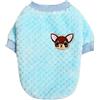 AKTOUR Vestiti per animali domestici per gatti e cani di piccola taglia, abbigliamento per animali domestici per cani di piccola taglia (azzurro, 2XL)