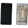 Samsung Display Originale per Samsung A53 5G A536 Blue Lcd + Touch Con Frame