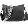 TaoQ C Borsa a Tracolla Donna Grande Borsa Busta Donna con Tracolla Borsa a Mano Donna Crossbody Borsa a Tracolla in Pelle Donna per Viaggi Giornalieri di Lavoro delle Donne, Nero
