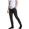 BAKER'S - Pantaloni Chino da Uomo (IT, Numero, 46, Regular, Regular, 1, Nero)