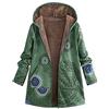 MJGkhiy Cappotto Caldo Donna Lungo Invernale Taglie Forti Caldo Parka Cappotti In Pile Cappotti Imbottita Inverno Giubbini Con Cappuccio Antivento Giaccone Con Tasche Curvy Trench Giacca Teddy Fleece