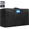 KXF Borsa portaoggetti extra large da 180 l, impermeabile, resistente, robusta, salvaspazio, organizer per riporre sotto il letto, scatola per vestiti, piumini, coperte, biancheria da letto