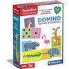 Clementoni Sapientino Domino Numeri e Animali, Gioco educativo 4 Anni con Tessere illustrate, Domino Bambini, Gioco per Imparare a contare, Made in Italy, 16121