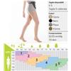 CA-MI Srl Kamila Collant Comfort 70 Denari (12/15 mmHg) Maglia A Rete Punta Chiusa Colore Playa Taglia 2