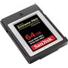 SanDisk 64GB Extreme PRO scheda CFexpress Type B, fino a 1500 MB/s ripresa filmati RAW 4K + RescuePro Deluxe