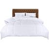 Utopia Bedding Piumone, Primavera/Estivo Piumino, Piumino Leggero, Trapunta Primavera/Estivo 100% Microfibra in Fibra Cava (Primavera/Estivo) (Bianco, 220x240 cm)