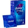 Durex 12 Preservativi Durex Settebello Jeans Trasparenti Extra Lubrificati con Lubrificante a Base Siliconica Forma Easy-On con Serbatoio in Lattice di Gomma Naturale - 2 Confezioni da 6 Profilattici