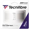 Tecnifibre Wax Max Grip 1 Pack Bianco Overgrip, One Size