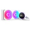 NZXT Ventola per PC NZXT Kraken Elite 280 RGB Processore Raffreddatore di liquidi tutto in uno 14 cm Bianco 1 pz [RL-KR28E-W2]