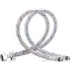 MAEXUS® Tubo flessibile per rubinetto, 2 tubi di collegamento, tubo flessibile da 1/2 pollici, prolunga per rubinetto da cucina