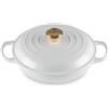 LE CREUSET Tegame Basso Evolution in Ghisa 26 cm Bianco