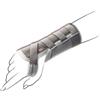 Polsiera Steccata in Tessuto Elastico PF TO2200 - Tenortho