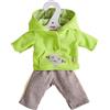 HABA Homewear - Set di vestiti per bambole da 32 cm, unisex, in tessuto morbido