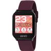 Liu Jo Luxury Smartwatch Donna LIU JO LUXURY ENERGY SWLJ006 Silicone Bordeaux Nero Touchscreen