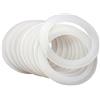 WBTY 10 guarnizioni in silicone per barattoli di vetro, tappi di plastica riutilizzabili, per uso alimentare, per barattoli di latta, coperchi in plastica, 7 cm