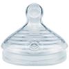 Nuk tettarella natural sense in silicone 0-6 mesi misura media 2 pezzi