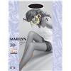 solidea Marilyn 30 sheer calza autoreggente sabbia 2