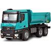 Amewi Mercedes camion ribaltabile PRO metallo V2 veicolo con licenza 2,4 GHz RTR petrolio inclusa batteria supplementare RC telecomandato
