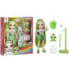 Rainbow High Fashion Doll con Slime & Animale - Jade (verde) - Bambola scintillante da 28 cm con Slime scintillante, Animale Magico e Accessori Moda - Età 4-12 anni