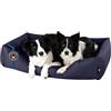 BedDog Cuscino Cane XXL - Cuccia Cane Interno Taglia Piccola - Cuccia per Cani - Lettino per Cani - Letto per Cani in Tessuto Alicante e Cordura - Cucce per Cani da Interno