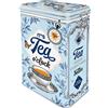 Nostalgic-Art Contenitori da tè retrò, 1,3 l, Classic Tea - Idee regalo per amanti della tè, scatola con coperchio salva aroma, design vintage
