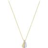 amor Collana con Ciondolo Collana da Donna in Argento Sterling 925, 42+3 cm, bicolore, in confezione regalo, 2039097