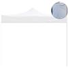 Divina Garden Telo laterale 3x2mt bianco impermeabile ricambio per gazebo richiudibile 3x3mt