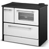 Divina Fire Cucina A Legna Stufa 9 Kw Bianca Beatrice L87xP51xH79 Ecodesign