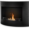 Divina Fire Camino a bioetanolo biocamino da parete TOKYO L63 x H45 x P15,5
