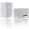 STUDIOFINIX Altoparlanti impermeabili per esterni Wired-3,5 pollici 3 Way 200W Surface Marine &Wall Mount Speakers- Heavy Duty ABS Grill, adatto per la casa, barca, piscina, patio（White）