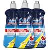 Finish Brillantante, Additivo Lavastoviglie al Limone, 500 ml (Confezione da 3)