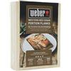 Weber Panetti da affumicatura in cedro rosso del pacifico (confezione da 4 pezzi) - 15 x 11 x 1,1 cm
